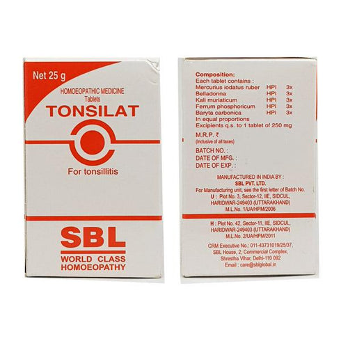 SBL Tonsilat Tablet